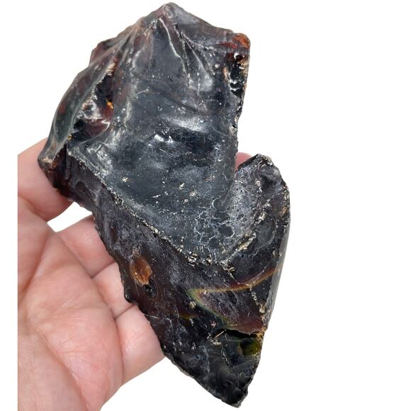 Rootbeer Art Glass Cullet Slag #5XL214 - Picture 5 of 6